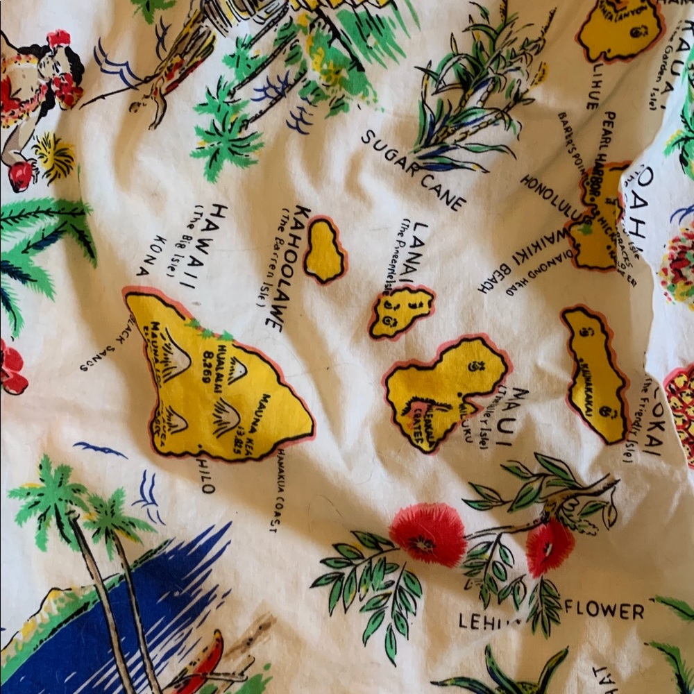 J. Crew Off-Shoulder Hawaiian print dress, 4 - Picture 5 of 5